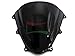 ABS Plastic Injection Black Smoke Double Bubble Transparent Windscreen Windshield Compatible with 2011 2012 2013 2014 2015 2016 2017 2018 2019 2020 2021 Suzuki GSXR600 GSXR750
