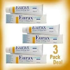Eurax Cream 100g **3 PACK DEAL**, 100 g (Pack of 3)