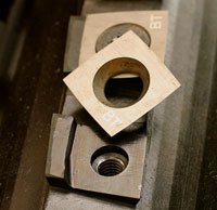 Shelix Carbide Inserts - Box of 10 - Fits Byrd Cutterheads - 15mm x 15mm x 2.5mm