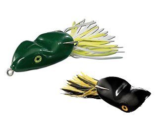 Southern Lure Scum Frog Popper 5/16-Ounce, Natural Black and Green