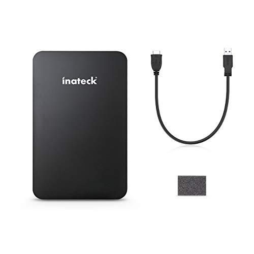 Inateck USB 3.0 External Hard Drive Enclosure Case Fit 9.5mm 7mm 2.5