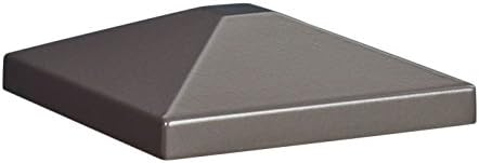 Feeney CR-4790-BRZ-PKG Aluminum Cap, 4 x 4 for Wood Post, Bronze