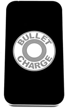 Bullet Charge Wireless Charger - Fast Qi Standard Pad Compatible for iPhone 8 / 8 Plus, iPhone X, Galaxy Note 5, S7/S7 Edge/S6/S6 Edge/S6 Edge Plus, Nexus 4/5/6/7, LG G3 - Slim and Light Weight
