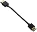 QVS HDT-0.5F Shielded Video/Audio/Network Cable, HDMI, Black