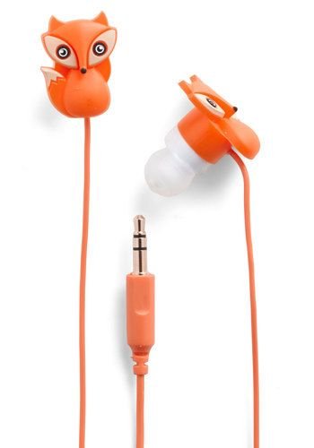 UPC 819401047077, DCI Earbuds, Fox Headphone Earbuds - Orange