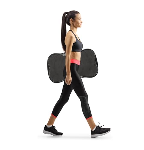 LBOYLOVE® Vibration Plate Exercise Machine，Lymphatic Drainage Machine for Weight Loss For Whole Body Workout, Vibration Fitness Trainer, Compact Designed Power Plate With Resistance Cords