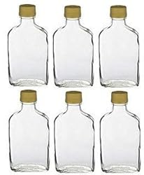 Nakpunar Glass Flask Bottle with Gold Tamper