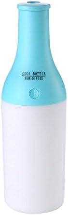 UnitedPlug Mini Humidifier / Cool Mist Humidifier-Mini Portable Virtually Silent Diffuser with Night Light and Automatic Shut-off Function for Home Office Bedroom(Blue)