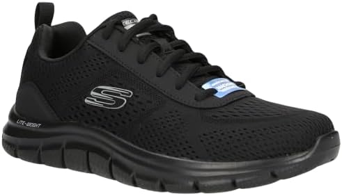 Track - Leshur 232758-BBK, Men Sneakers, Black, 42 EU