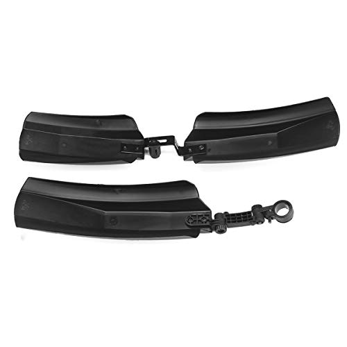 Hvlystory 26 inch Snow Bicycle Bike Front Rear Mudguard Cycling Bike Fender for Fat Tire Mountain Bike