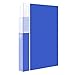 MyLifeUNIT 60-Pocket Business A4 Sheet Presentation Book, 120-Page Capacity for A4 and Letter Size Inserts (Blue)
