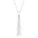 Silpada 'Siena' Lariat Tassel Necklace in Sterling Silver