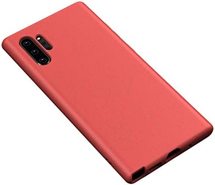for Samsung Galaxy Note 10+ Case Lxlfcase Soft TPU Scratch Resistant Anti-Fingerprint Skin Silicone Protector Phone Cases Cover for Samsung Galaxy Note 10+ 5G (Red)