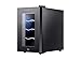 Monoprice 8 Bottle Thermoelectric Wine Cooler - Black With Interior LEDs, Easy-to-Use Controls, Thermoelectric Power - From Strata Home Collection