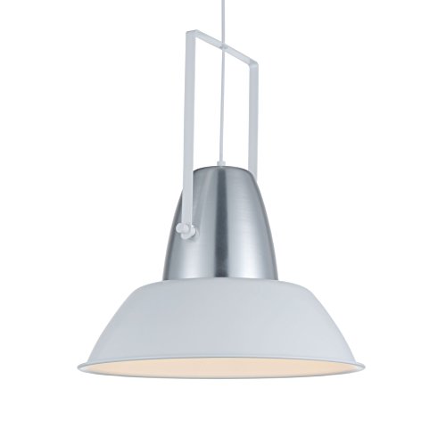 Cocoweb 18" cremona modern pendant light in white …