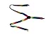 Rainbow Suspenders - Y shape Adjustable Suspenders - Nerdy Costume Halloween
