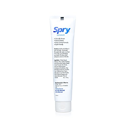 Spry Xylitol Toothpaste, FluorideFree Fluoride Free Toothpastes