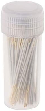 Tebatu Tail Embroidery Fabric Cross Stitch Needles Craft Tools Size 26 14CT(100 PCS)