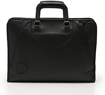 Amazon ハンティングワールド Hunting World バチュー サーパス ビジネスバッグ ブリーフケース 書類かばん 4017bss バチュークロス レザー 黒 中古 ビジネスバッグ