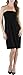 ToBeInStyle Women's Summer Tube Top Mini Dress - Classic Black - OS