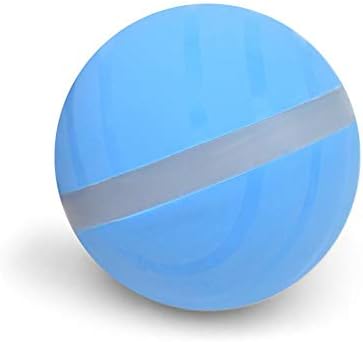 CARTEY Pet Toy Jumping Ball USB Electric Pet Ball LED Rolling Flash Ball Fun Toy Wicked Ball Interactive Pet Cat Jumping Ball Toys LED Auto Rolling Flash Ball Amusing Toy For Pet Cat Dog