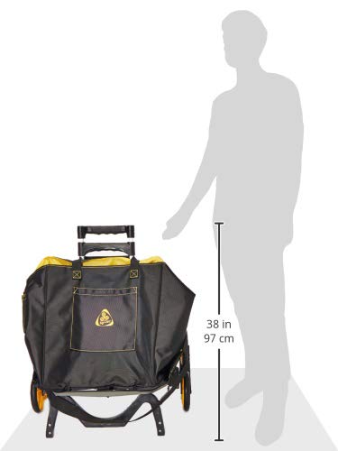 UpCart with Bag Bundle All-Terrain Stair Climbing Folding Cart Moves up to 100-pounds