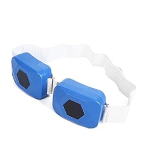 Elektrische afslankgordel, blauw USB Portable Abdominal Muscle Toning Belt Spierstimulatie Tailleband voor mannen en…