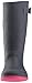 Kamik Girls' Raindrops Rain Boot, Navy/Rose, 5 M US Big Kid