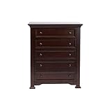 Centennial Medford 5 Drawer Chest Espresso