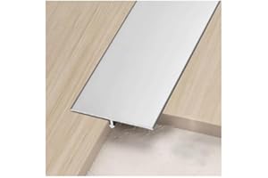 8.8FT Aluminum T Molding Trim - Durable Floor Transition Strip for Seamless Gap Joining, Metal Divider for Hardwood, Laminate