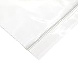 Qorpak BAG-00006 LDPE Clear Zip Bag, 4" Length x