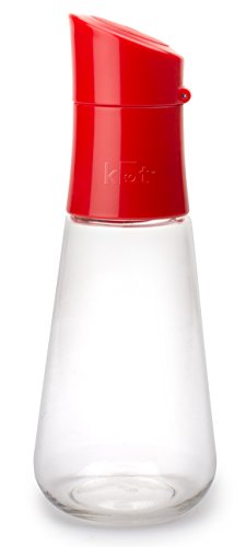 Zak Designs Kitchen to Table Salad Dressing Container, Red - Thumbnail 4