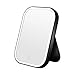 CERSLMO Makeup Mirror with Lights, Lighted Travel Mirror with LED Lights, Dimmable Portable Desk Light up Cosmetic Mirror with Touch Screen Switch, Batteries or USB Operated, Black