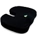 Coolidge Premium Quality Seat Cushion - Comfort Memory Foam Coccyx Car and Office Seat Cushion Designed for Back Support, Sciatica and Tailbone Pain