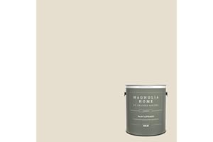 KILZ Magnolia Home by Joanna Gaines Classic Interior Wall, Ceiling, Trim Paint and Primer, Eggshell Finish, 1 Gallon - CASTLE CREAM
