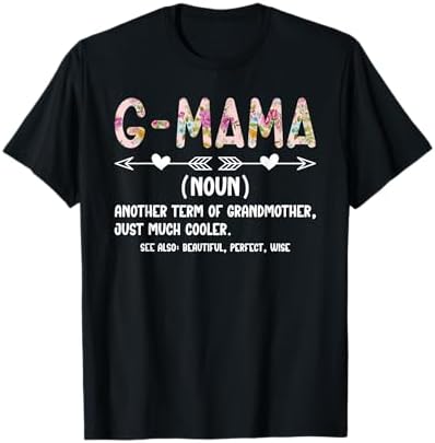 Amazon.com: G-Mom Definition G-Mom Grandma G-Mom Grandmother T
