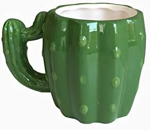 Big Fun Novelty Ceramic Cactus Mug, 12Oz