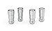 Gorilla Automotive 66641 Duplex Acorn Gorilla Guard Locks (14mm x 1.50 Thread Size) - Pack of 4