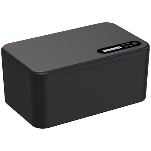 iDiskk Safe Timed Lock Box, Phone Lock Box with Timer, Disconnect Phones, Standard Self-Controlled Timer Lock Box -Black