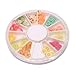 StaiBC Nailart Tools 144pcs 3D FIMO Slice Fresh Fruit Face Decoration