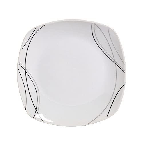 Tabletops Gallery Alec 16 Piece Square Dinnerware Set, Service for 4