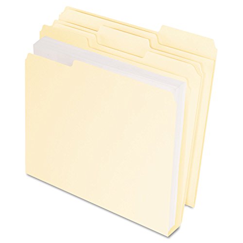 Pendaflex Pastas de arquivos duplas, tamanho carta, Manila, 50 por caixa (54459EE)