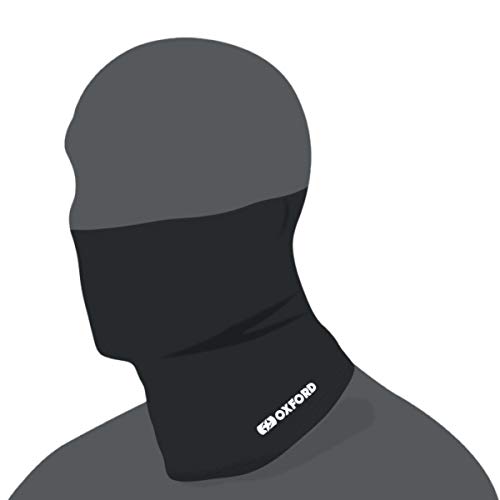 Oxford Motorcycle Lightweight Black Fleece Neck Tube CA120