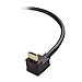 Cable Matters Right Angle HDMI Cable (90 Degree HDMI Right Angle Cable) 6 Feet - HDR and 4K Resolution Ready