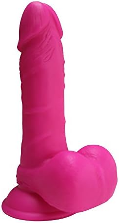VAKALEN Classical Realistic D-ild-o, 8.0 Inches Length/1.75 Inches Diameter D-ild-os with Suction Cup Made of Safe and Health TPE Materail, Pink, Private Packaging