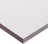 PETG (Polyethylene Terephthlate Glycol-Modified) Sheet, Transparent Clear, Standard Tolerance, 0.06