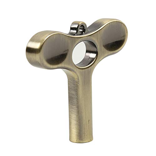 1 Pcs Continuous Motion Speed Key Universal Drum Tuning Key Percussion Drum Hardware Tool and 1 Pcs Drum Square Drive Wrench Drum Key(Bronze) - Thumbnail 3