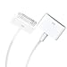 30-pin Male to Female Dock Extension Cable, vienon 3.3ft Extender Cord for iPod iPhone 4 4S iPad 2 3, Works for Audio with Bose Sounddock Sony Ihome & Other Docking Station