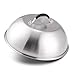 12 Inch Heavy-duty Cheese Melting Dome - 18/8 Stainless Steel Griddle Grill Accessories - Durable Round Basting, Steaming Cover - Heat Resistant Handle for Flat Top Griddle Grill Indoor/Outdoor primary