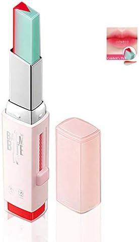 Fashion Korean Bite Lipstick V Cutting Two Tone Tint Silky Moisturzing Nourishing Lipsticks Balm Lip Cosmetic 3